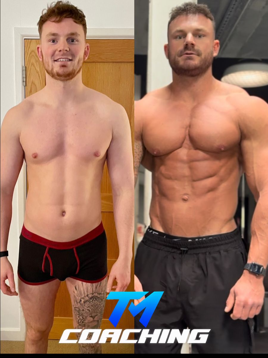Tommy Mitchell client before and after, transformation 5