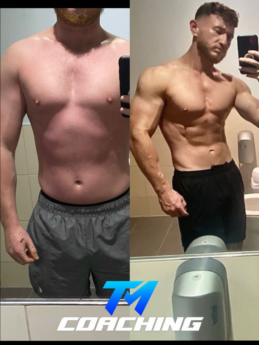 Tommy Mitchell client before and after, transformation 7