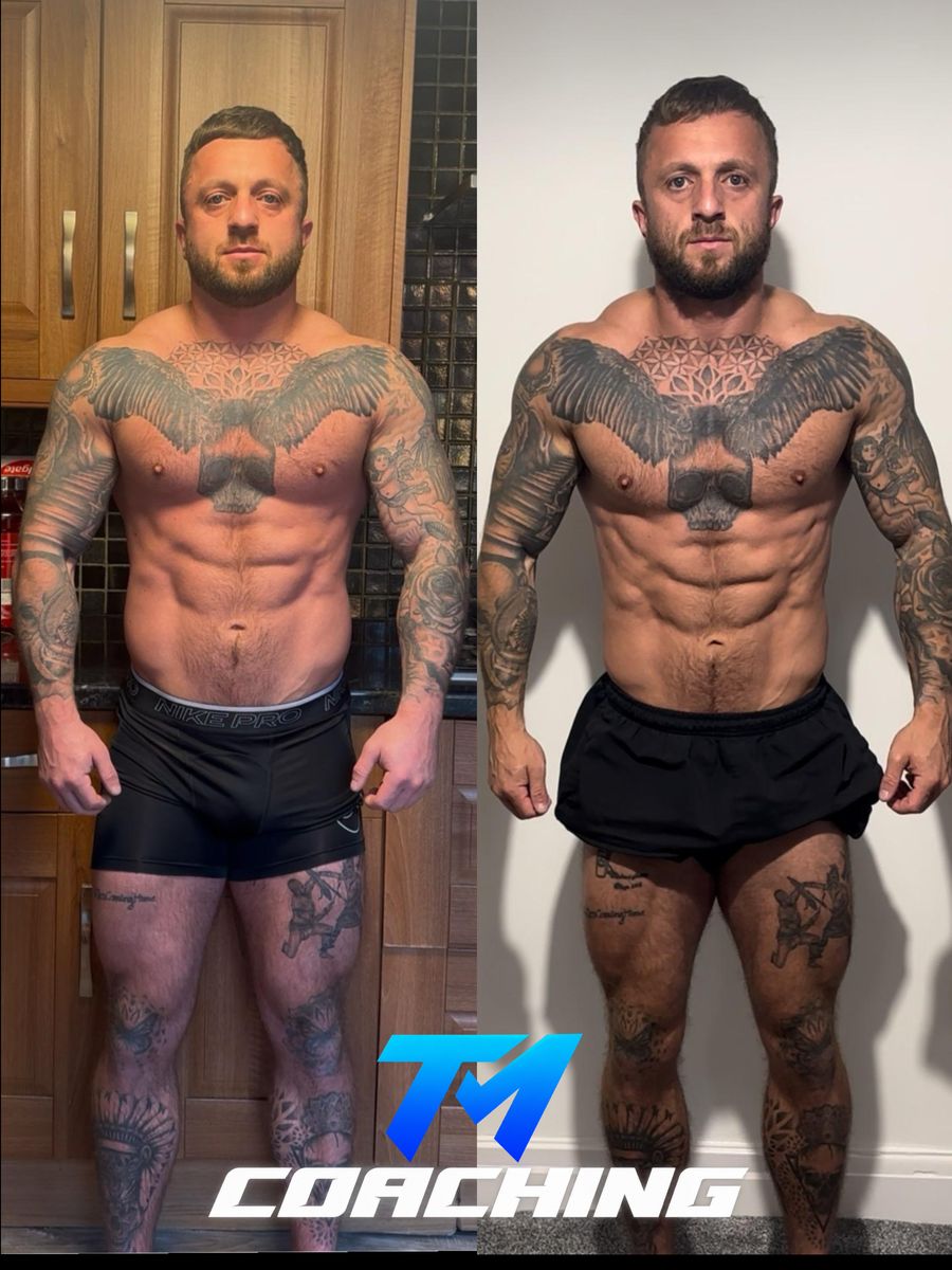 Tommy Mitchell client before and after, transformation 16